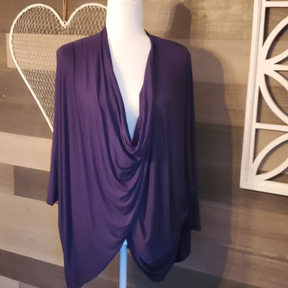 Silence+Noise Cowl Neck Top